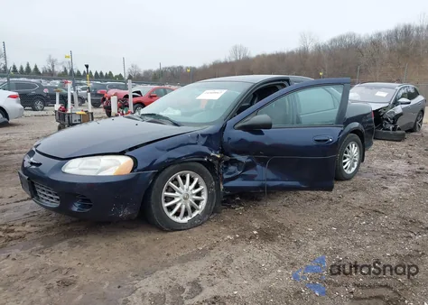 2003 Chrysler Sebring Lx из США, поврежденный, VIN 1C3EL46T13N539924